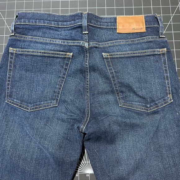 Madewell Men's Dark Blue Skinny Jeans - Picture 4 of 6